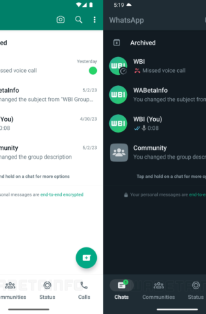 WhatsApp for Android Beta 2.23.13.6